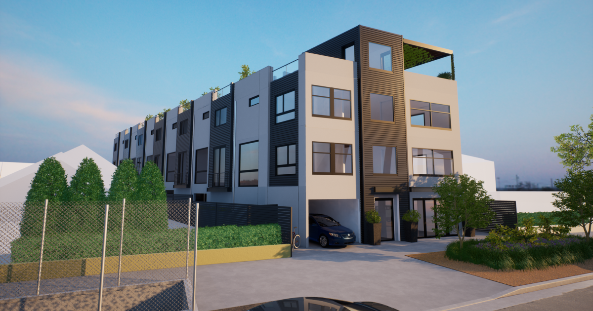 Townhomes + retail rising at 1525 Colorado Boulevard in Eagle Rock